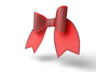 Bow 01 Low-poly 3D model