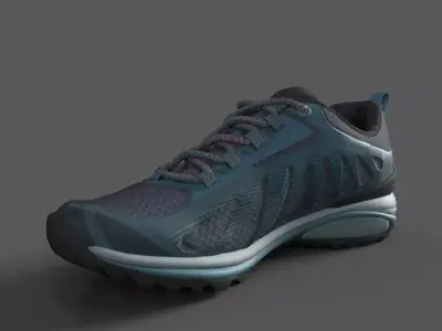 SirenEdge Rock Shoe Low-poly 3D model
