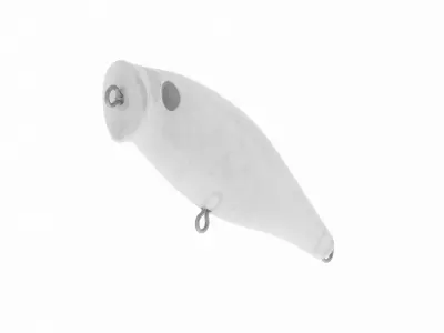 Fishing Lure Blank 3D model