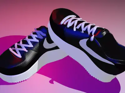 Nike shoes 3D model