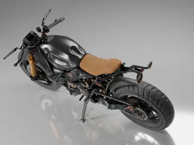 Naked Superbike 3D Model 3D model