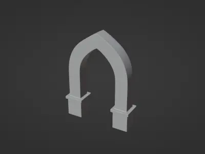 Sharp Gothic Arch 3D model