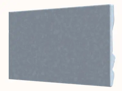 Rustic Granite Wall Module 3D model