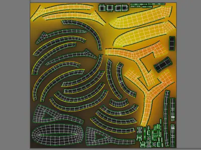 Bicycle Helmet  3D model