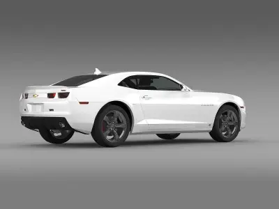 Chevrolet Camaro SS 2010 3D model purchase