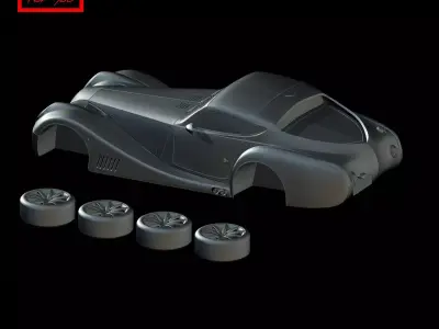 Morgan Aero SuperSports 2010 3D print model