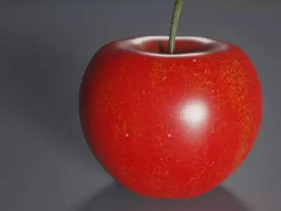 Apple Red 3D model