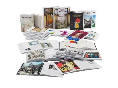 Books Set 6 book 3D model