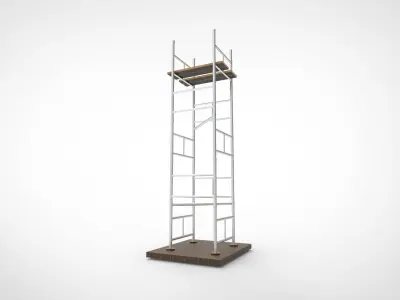 Scaffolding 3D model 5