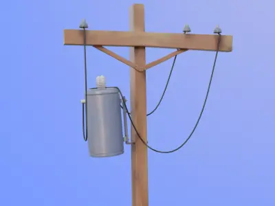 Lampost 3D Assets - Props 3D model