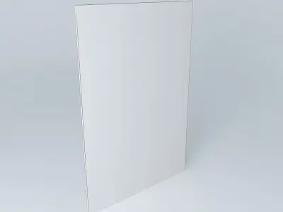 Mirror sheet of paper Free 3D model