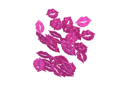 Many Kisses Mark v1 012 3D model