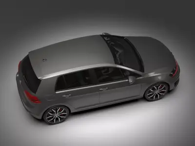 Volkswagen Golf 2014 3D model
