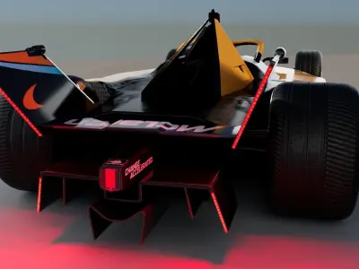 FE 2023 Low-poly 3D model