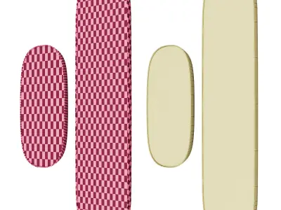 028 MUUTO Framed mirror 3D model