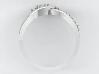 Engagement Ring Free 3D print model get