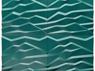 3d wall panel 3D model get