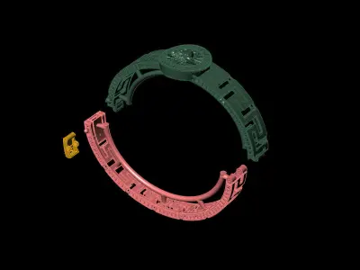 Tried Fusion Clamp Direct Pourable 3D print model