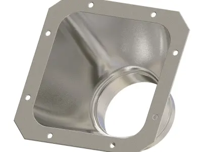 Industrial Air Duct 3D print model