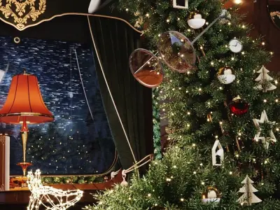 Showcase Of Premium Bags - New Year Express 3D model