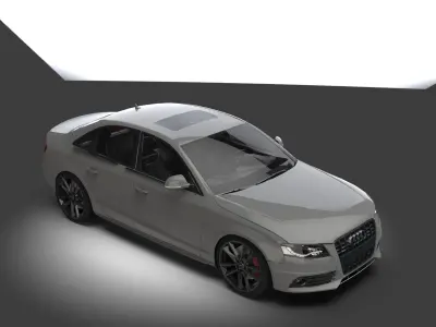 Audi A4 2009 Model 3D model