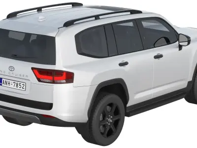 Toyota Land Cruiser GR-Sport 2022 3D model
