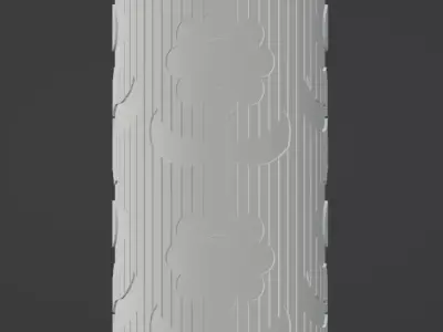 Flower Vase Beer 3D print model