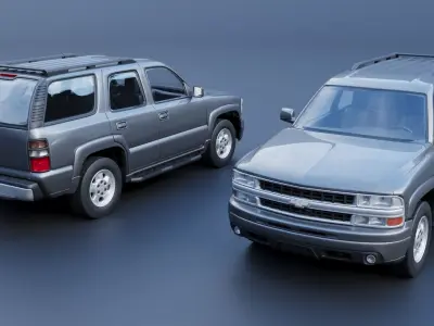 Chevrolet Tahoe 2002  3D print model