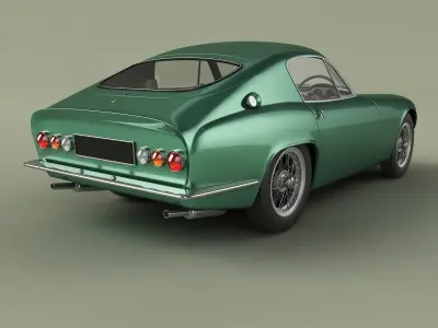 Lotus Elite Fastback 3D model