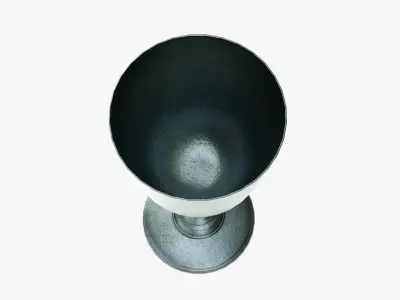 Metal goblet 3D model