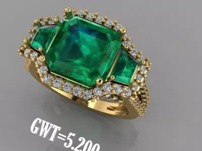 FASION RING 3D model