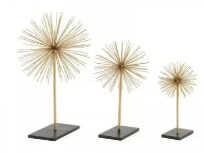 Langley Street Johanna 3 Piece Metal 3D Star Sculpture Free 3D model