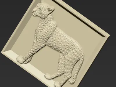 Leopard A48 3D print model