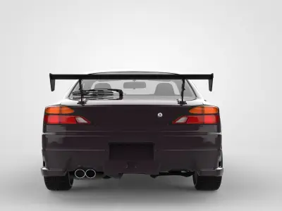 Nissan Silvia s15 3D model