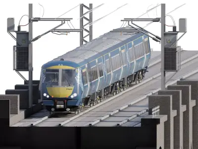 British Rail Class 170 3D model
