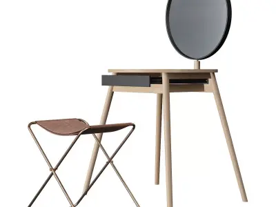 Toilet table 3d model Low-poly 3D model buy