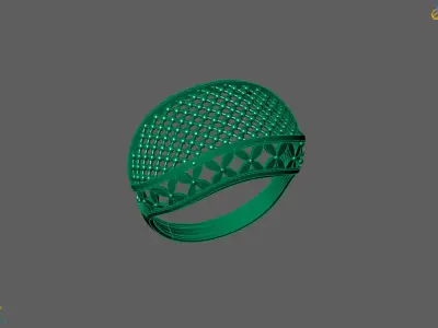Plain Ring Women Ready STL 3DM Models Womens Rings 3D models 3D print model 32