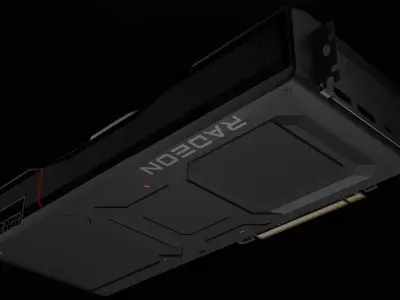 AMD Radeon RX 7900 XTX 3D model