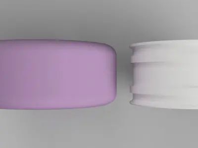 D52mm 12MM HEX RC Wheels Weds Kranze LXZ 3D print model