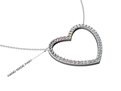 Pendant 2024-007 3D print model 3D print model