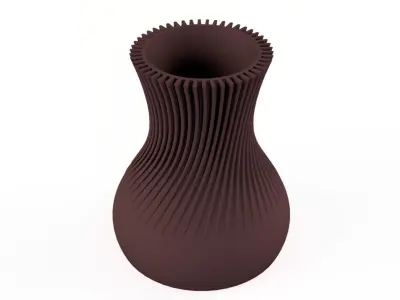 Flower Vase 3D print model order