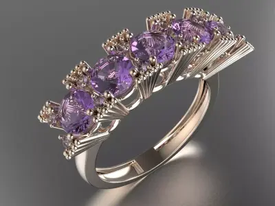 jewelry ring 342 3D print model