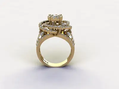 Popular Women Jewelry in Asia cad file R18 3D model