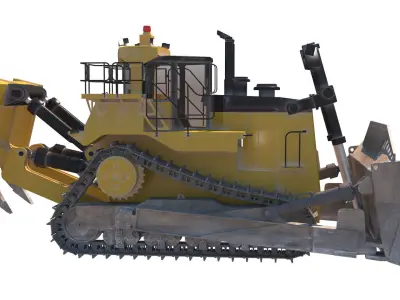 bulldozer 3D model