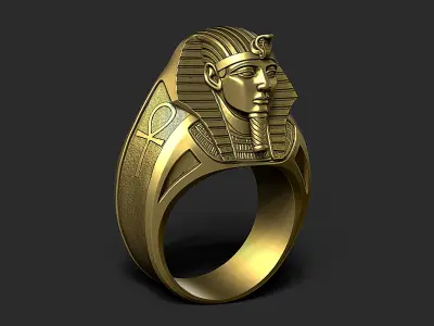 Pharaoh Ring 3D print model