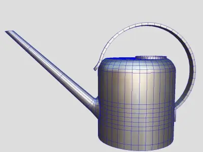 Watering Can 4 Low-poly 3D model