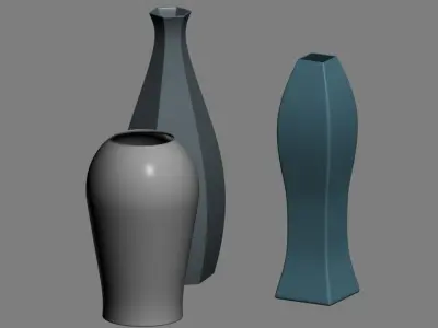 vase 14 3D model purchase
