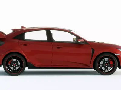 Honda Civic Type R 2018 3D model