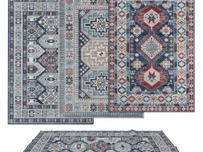 Rugs No 683 Low-poly 3D model