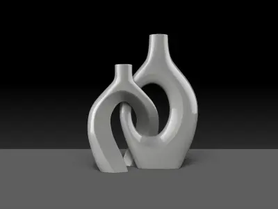 Harmony Twist Vases 3D print model